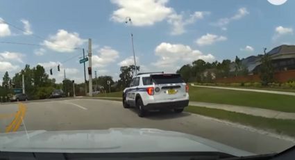 Viral: Este policía de Florida intentó detener a otra patrulla por pasar el límite de velocidad