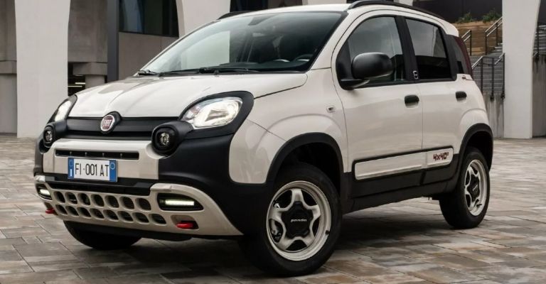 Exterior de la FIAT Panda
