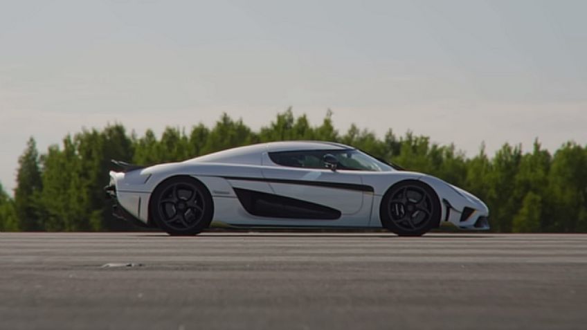 Koenigsegg Regera: le gana en un récord de velocidad y freno al Rimac Nevera