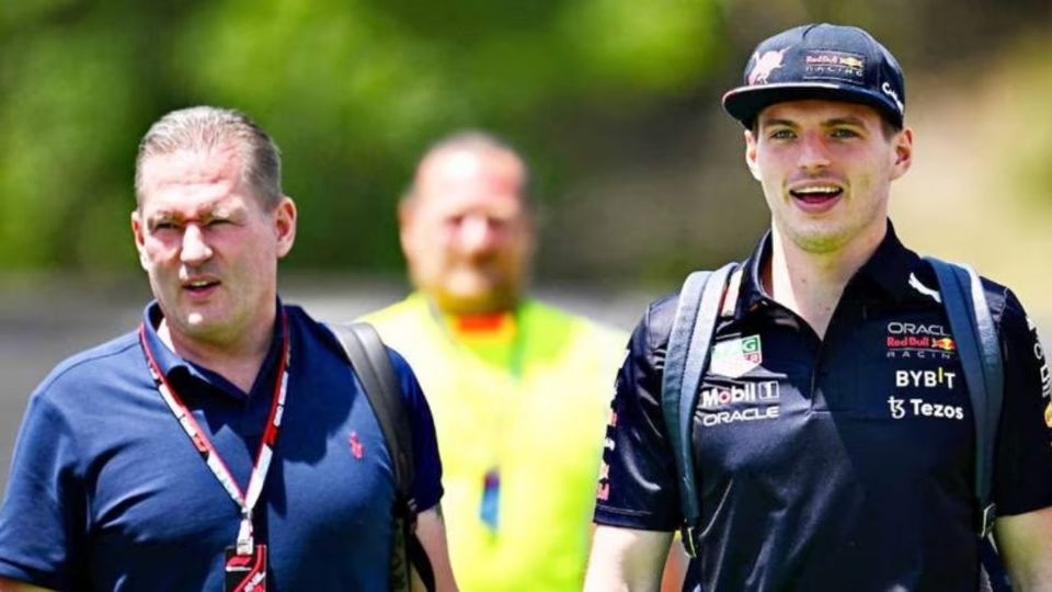 Jos y Max Verstappen