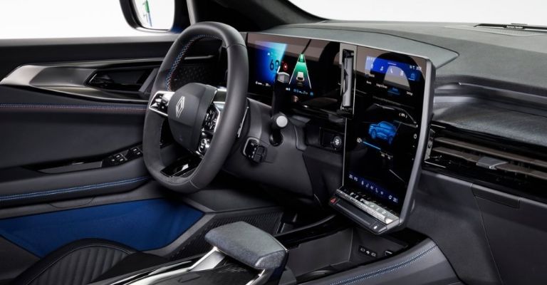 Interior de la Renault Rafale