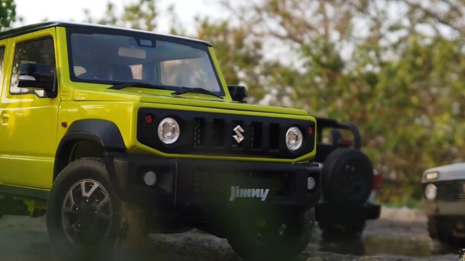 Ve cómo esta Suzuki Jimny se comporta en terracería