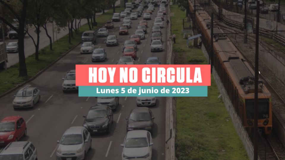 Checa aquí qué autos no pueden salir a las calles.