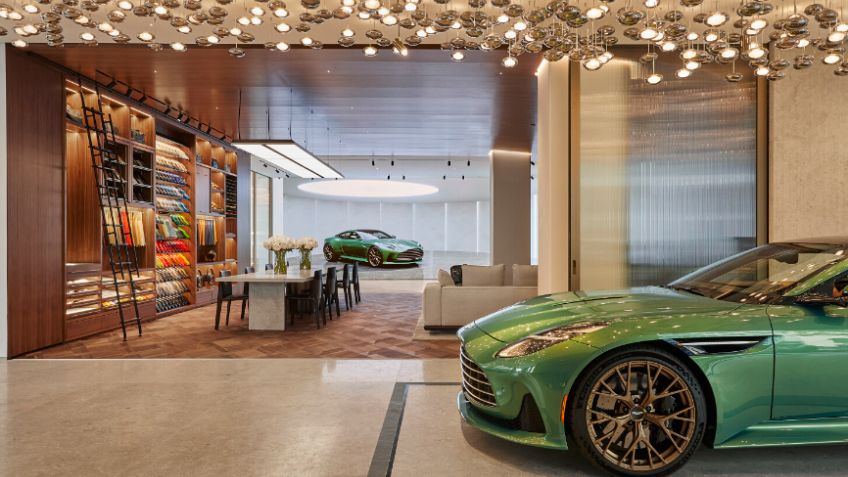 ¡Aston Martin llegó a Nueva York con un flagship Q! Así es la exclusiva tienda