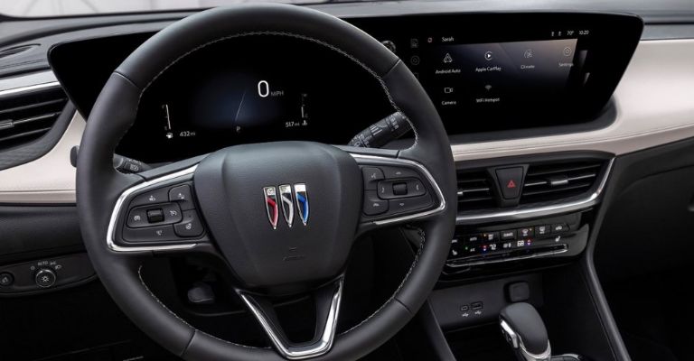 Interior de la Buick Encore GX 2024