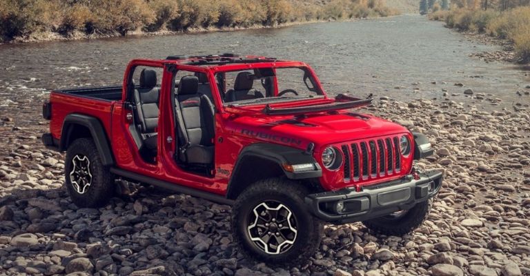 Exterior de la Jeep JT 2023