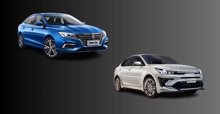 Kia Rio vs MG5 comparativa de precios