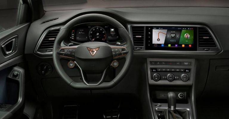 Interior de la Cupra Ateca 2023