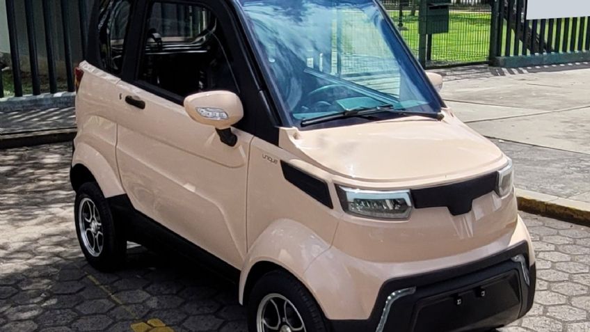 ¡Este microcoche eléctrico se ensambla en México! Se llama X4E y está comenzando a dar de qué hablar