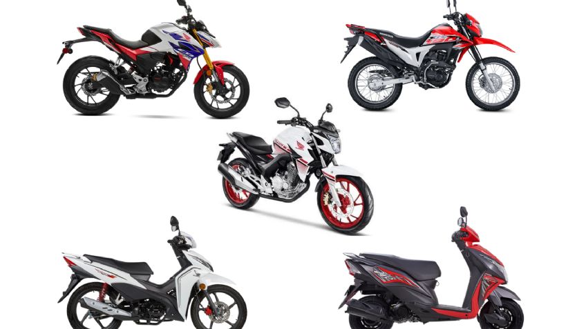 Estas son las 5 motos de Honda con mejor precio-calidad en el mercado en 2023