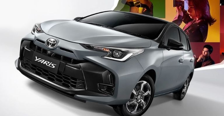 Diseño del Toyota Yaris Hatchback 2023