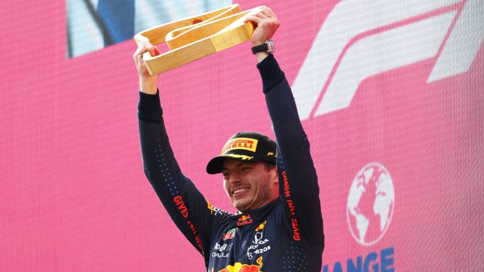 Verstappen celebra en Austria