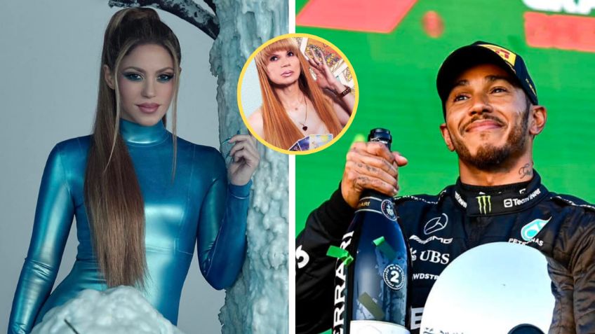 ¡Shakira y Hamilton en el mejor momento de sus vidas! Mhoni Vidente predice el embarazo de la cantante con el piloto de F1