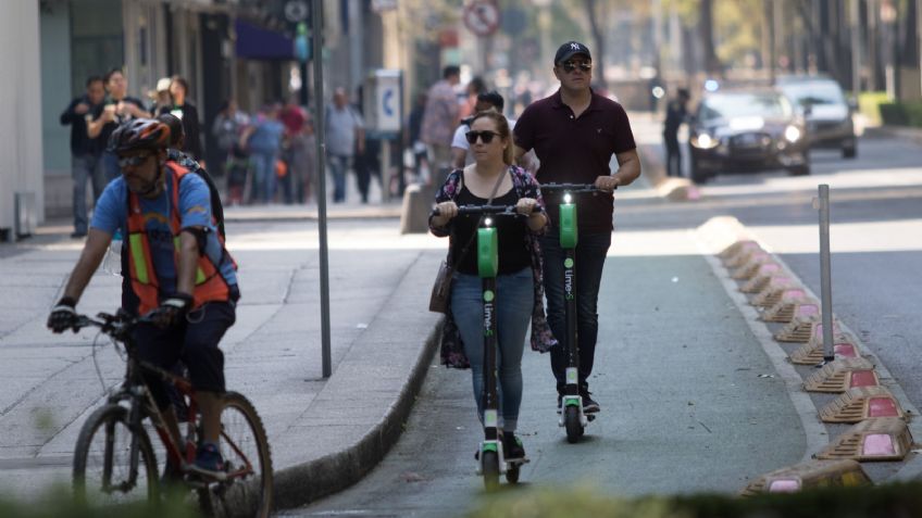 ¡Evita una multa! Esta es la velocidad máxima a la que puede ir un scooter en la CDMX