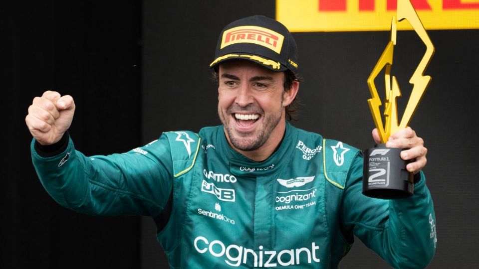 Fernando Alonso, piloto español de Aston Martin