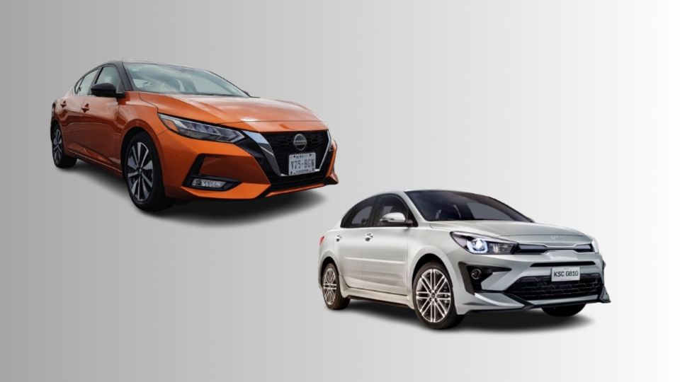 Comparamos al Sentra vs Rio Sedán