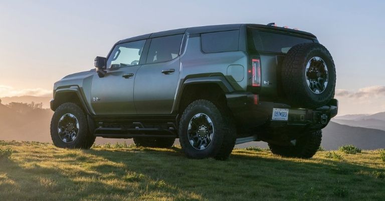 Exterior de la GMC Hummer EV