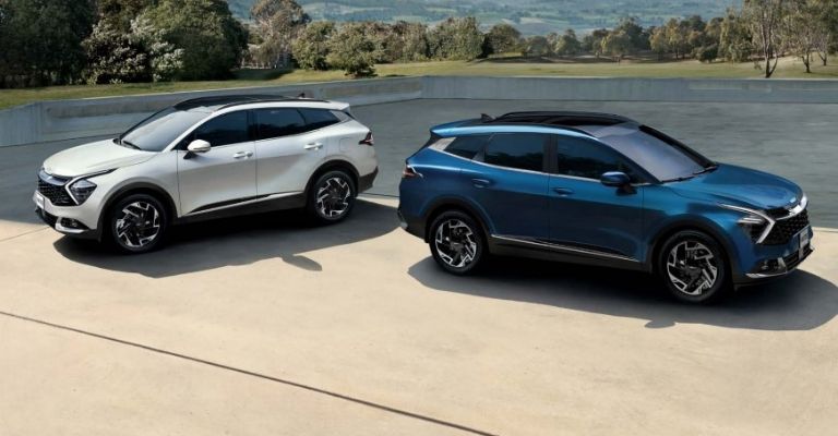 Motor de la Kia Sportage