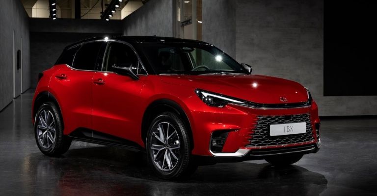 Exterior de la Lexus LBX