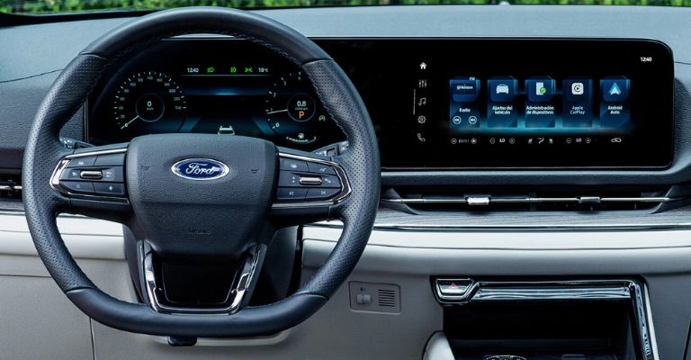 Interior de la Ford Territory 2023