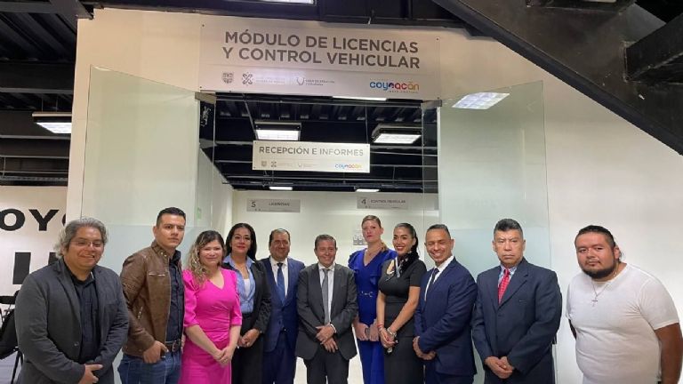Módulo de Control Vehicular y Licencias en Coyoacán