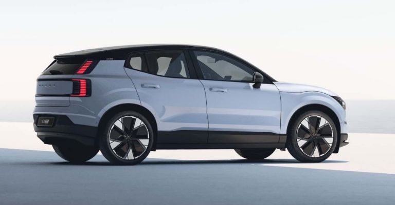 Exterior de la Volvo EX30