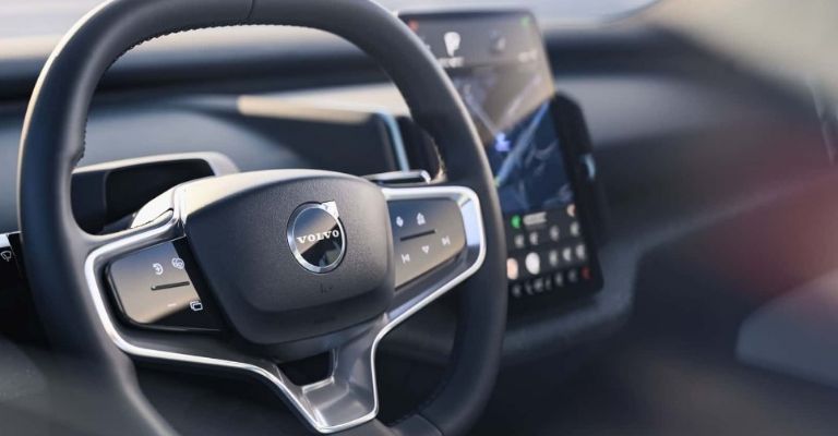 Interior de la Volvo EX30