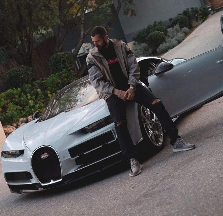 Karim Benzema, Bugatti Chiron, Real Madrid