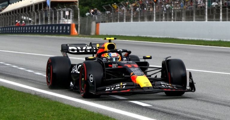 Checo Pérez en el GP de Canadá