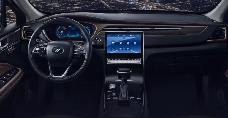 Interior de la Dodge Journey 2023