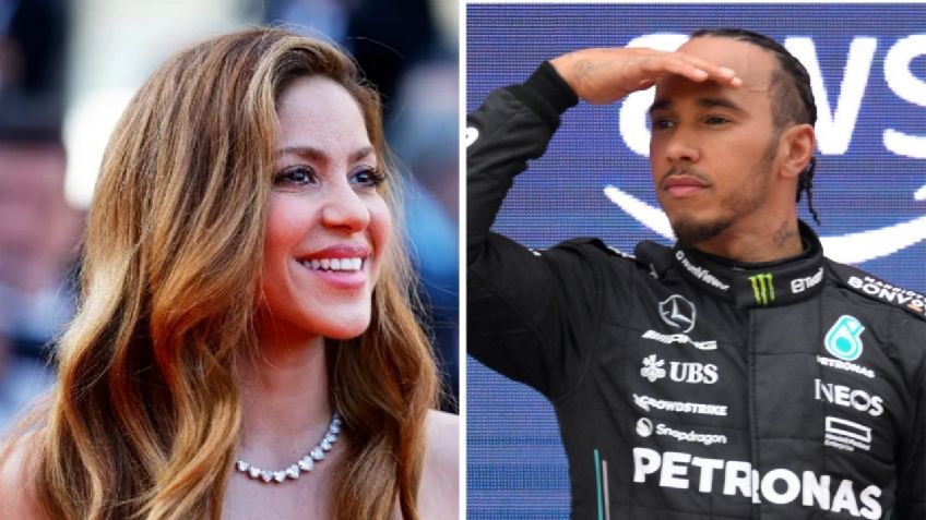 ¡De antro! Shakira y Lewis Hamilton salen de fiesta con Neymar y Mbappé