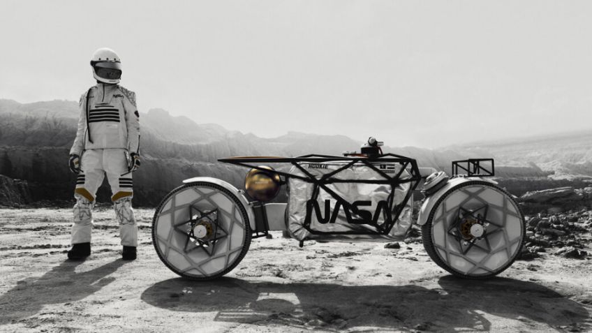¡Esta moto eléctrica podría ser tuya! Se llama Hookie Tardigrade y se creó para explorar la Luna