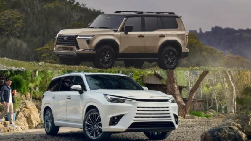Lexus GX y TX 2024: se muestran las 2 camionetas de lujo radicales y tecnológicas