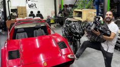 ¿Un Ferrari con el motor de una moto Kawasaki? El youtuber Berth-Oh está haciendo este experimento