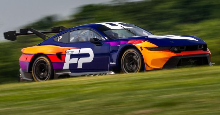 Exterior del Ford Mustang GT3