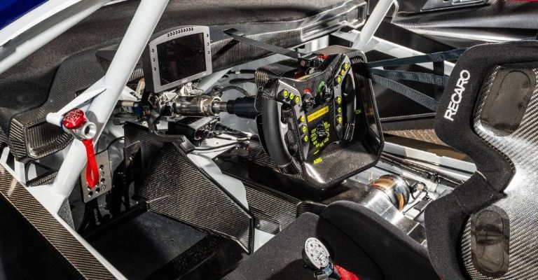 Interior del Ford Mustang GT3
