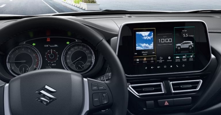 Interior de la Suzuki S-Cross 2023