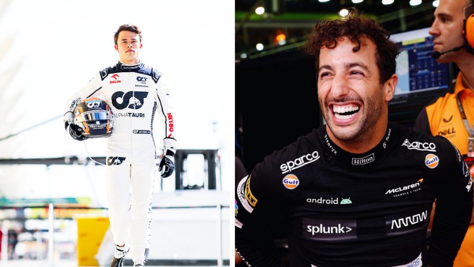 Daniel Ricciardo podría reemplazar a Nyck de Vries en Alpha Tauri.