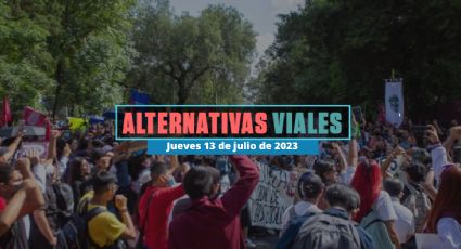 Alternativas viales por marcha a favor de los animales en CDMX hoy 13 de julio de 2023