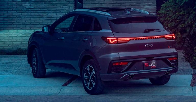 Diseño de la JAC Sei6 Pro 2023