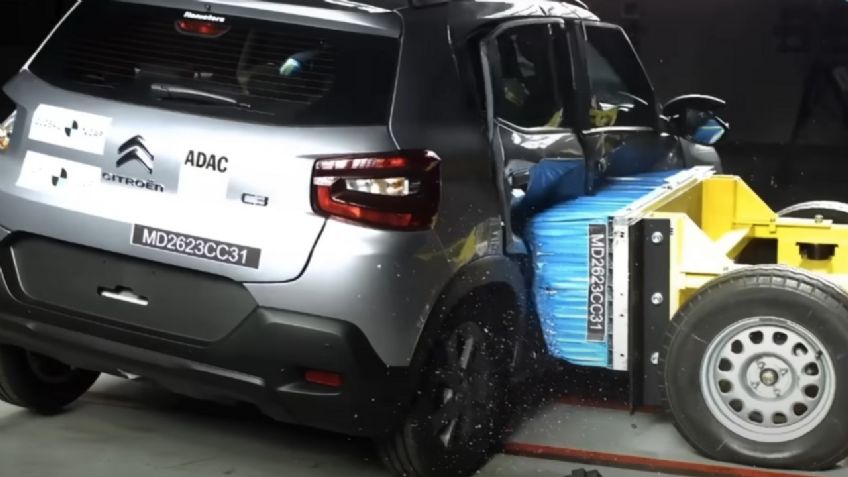 Citroën C3, ve cómo este modelo pequeño falla la prueba de LatiNCAP, llevándose 0 estrellas