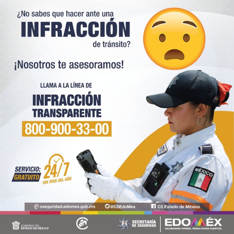 Multa de tránsito Edomex