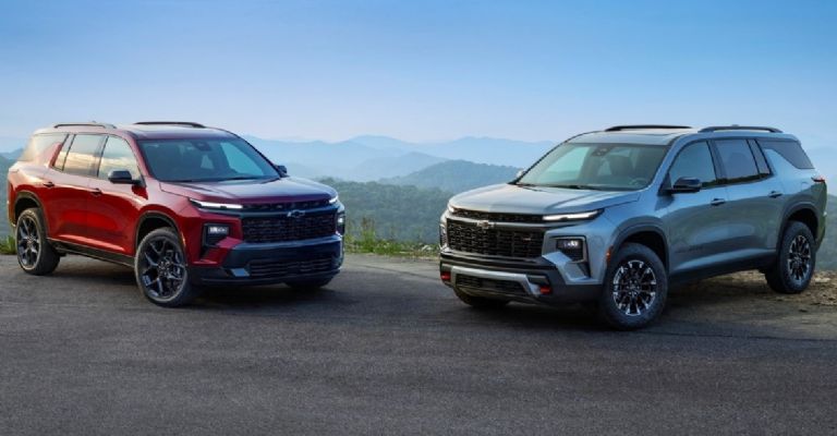 Características de la Chevrolet Traverse 2024