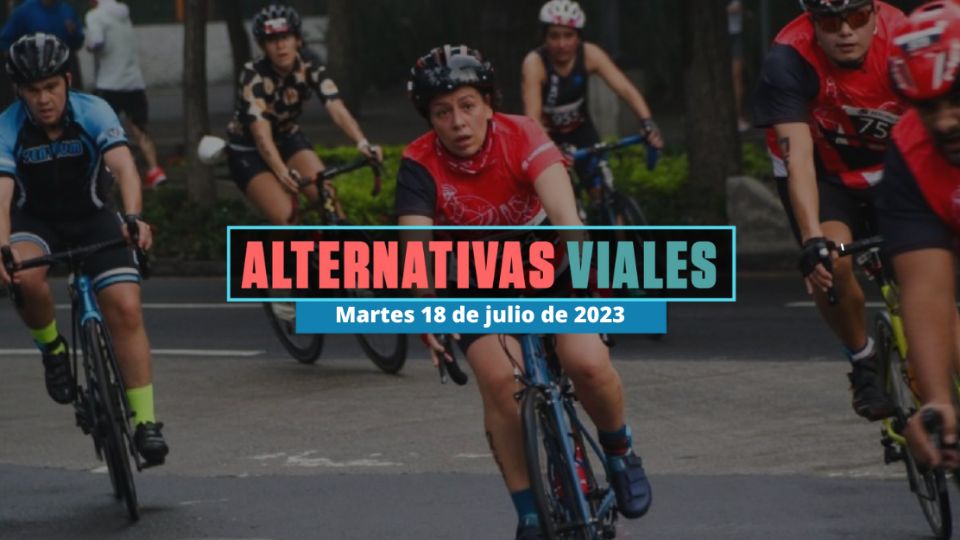 Este martes 18 de julio de 2023 se espera una rodada en la CDMX.