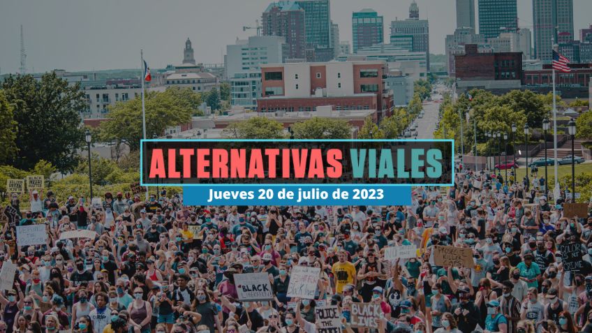 Alternativas viales en CDMX por marchas y rodadas en Paseo de la Reforma hoy 20 de julio de 2023