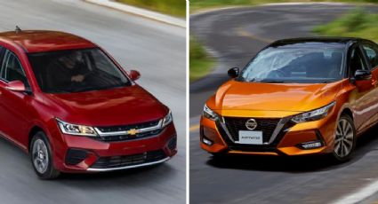 ¡Desafío de sedanes! Nissan Sentra vs Chevrolet Aveo: Cuál es mejor y por qué