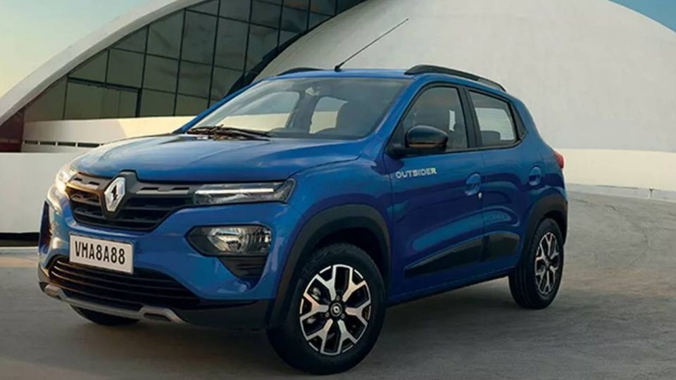 Renault Kwid en color azul