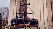 Videos Virales: Este billonario chino quiso subir su Rolls-Royce a su Penthouse del piso 44