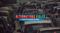 Manifestaciones en CDMX hoy 24 de julio de 2023: Alternativas viales por movilizaciones