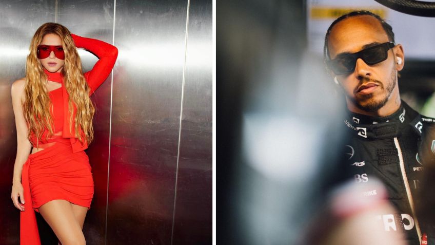 ¡Amigos con derechos! Shakira y Lewis Hamilton tendrían una relación abierta